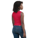 Union Jack Sleeveless Crop Top | British Flag