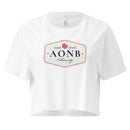 Women’s AONB Crop Top | Stylish, British, Obviously | Rose