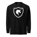 British Unicorn Shield | Garment-dyed Long-Sleeve Shirt