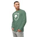 British Unicorn Shield | Garment-dyed Long-Sleeve Shirt
