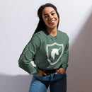 British Unicorn Shield | Garment-dyed Long-Sleeve Shirt