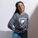 British Unicorn Shield | Garment-dyed Long-Sleeve Shirt