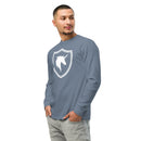 British Unicorn Shield | Garment-dyed Long-Sleeve Shirt