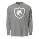 British Unicorn Shield | Garment-dyed Long-Sleeve Shirt