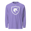 British Unicorn Shield | Garment-dyed Long-Sleeve Shirt
