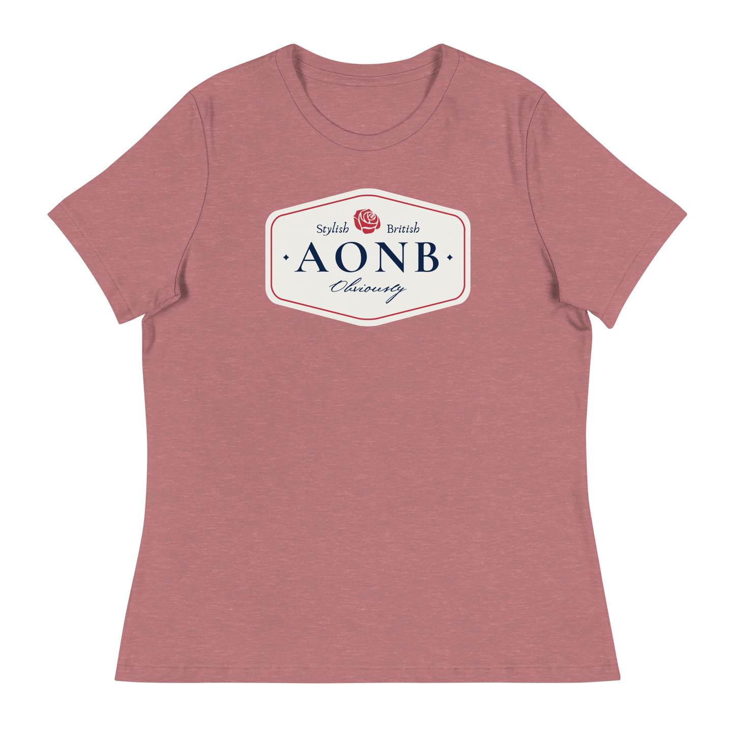 AONB Women's Relaxed T-Shirt | Area of Outstanding Natural Beauty