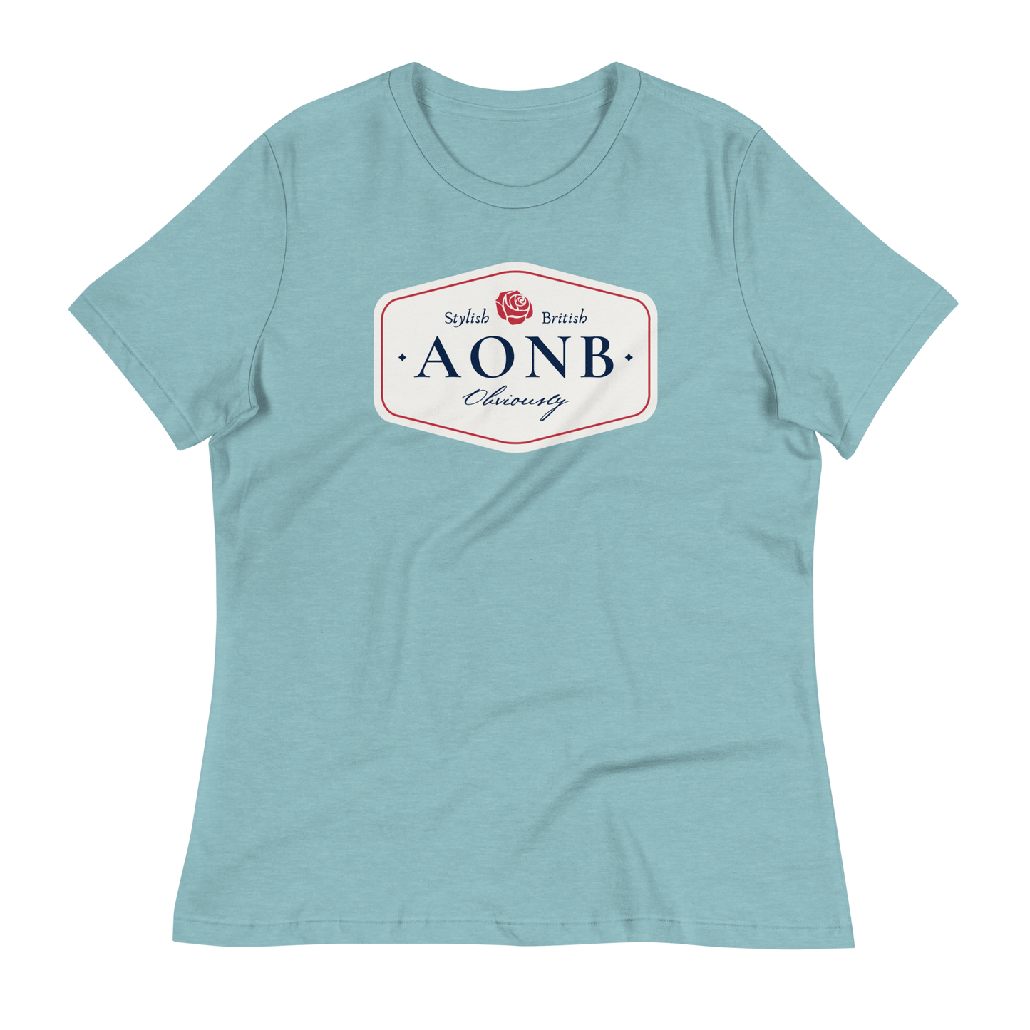 AONB Women's Relaxed T-Shirt | Area of Outstanding Natural Beauty