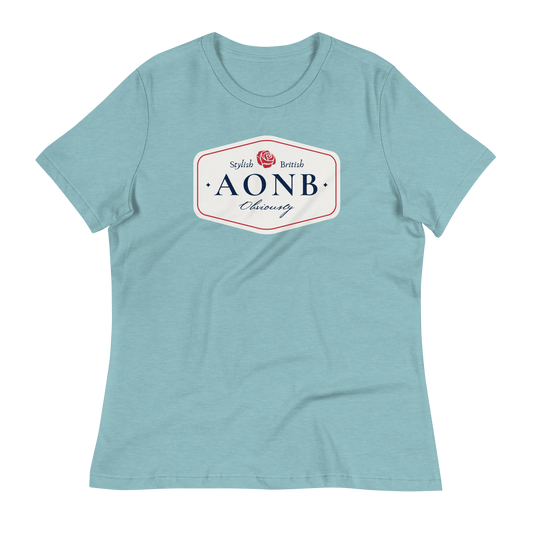 AONB Women's Relaxed T-Shirt | Area of Outstanding Natural Beauty