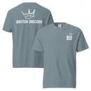 British Unicorn | BU Crown | Garment-dyed Heavyweight Tee