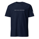British Unicorn Tee with Shield on Sleeve