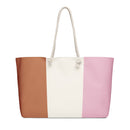 Neapolitan Ice Cream Weekender Bag