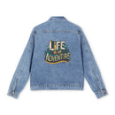 Rugged Denim Adventure Jacket - Classic Style - DipaliZ