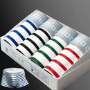 Men's 4 Pack Striped Boxer Set
