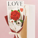 Rose Crochet Bouquet with Gift Bag for Valentines Day Mothers Day